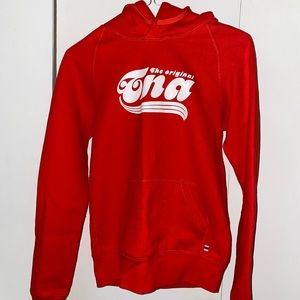 ARITZIA/ TNA RED HOODIE